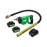 Hegi 400100100 Çift Akülü Beton Vibratörü 35MM 20V 3AH