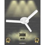 Hegza Lighting Admira (Beyaz Kasa Sarı Işık) Ledli Modern Plafonyer LED Avize, Salon, Mutfak, Oturma Odası, Antre, Hol