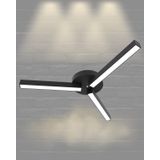 Hegza Lighting Admira Plafonyer Siyah 4000K Doğal Beyaz Modern Led Avize