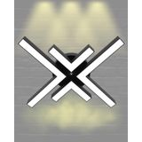 Hegza Lighting Arana Plafonyer Siyah 3000K Sarı Işık Modern Led Avize
