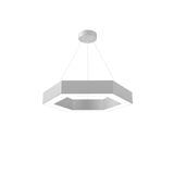 Hegza Lighting Gri Kasa Gün Işığı Led Avize