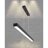 Hegza Lighting Lineer-120 Ayarlanabilir Sarkıt Siyah 4000K Doğal Beyaz Modern Led Avize