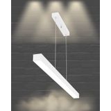 Hegza Lighting Lineer-80 Ayarlanabilir Sarkıt Beyaz Kasa 4000K Doğal Beyaz Modern Led Avize