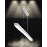 Hegza Lighting Lineer-80 Ayarlanabilir Sarkıt Gri Kasa 4000K Doğal Beyaz Modern Led Avize