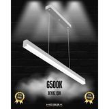 Hegza Lighting Magro 120CM (Gri Kasa, Beyaz Işık) Ledli Modern Sarkıt Linear LED Avize Salon Mutfak Oturma Odası Yatak Odası Antre Hol Ofis LED