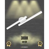Hegza Lighting Marea ( Beyaz Kasa, Sarı Işık ) Ledli Modern Plafonyer LED Avize, Salon, Mutfak, Oturma Odası