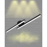 Hegza Lighting Marea Plafonyer Siyah 3000K Sarı Işık Modern Led Avize