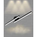 Hegza Lighting Marea Plafonyer Siyah 4000K Doğal Beyaz Modern Led Avize