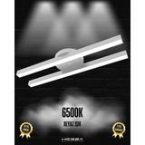 Hegza Lighting Mellizo (Gri Kasa, Beyaz Işık) Ledli Modern Plafonyer LED Avize, Salon, Mutfak, Oturma Odası