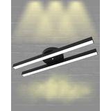 Hegza Lighting Mellizo Plafonyer Siyah 3000K Sarı Işık Modern Led Avize