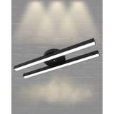 Hegza Lighting Mellizo Plafonyer Siyah 4000K Doğal Beyaz Modern Led Avize