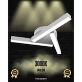 Hegza Lighting Mirador (Gri Kasa, Sarı Işık) Ledli Modern Plafonyer LED Avize Salon Mutfak Oturma Odası Antre Hol Çocuk Odası LED