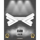 Hegza Lighting Osso (Beyaz Kasa, Beyaz Işık) Ledli Modern Plafonyer LED Avize Salon Mutfak Oturma Odası Antre Hol Çocuk Odası LED