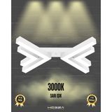 Hegza Lighting Osso (Beyaz Kasa, Sarı Işık) Ledli Modern Plafonyer LED Avize Salon Mutfak Oturma Odası Antre Hol Çocuk Odası LED