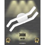 Hegza Lighting Pesca (Beyaz Kasa, Sarı Işık) Ledli Modern Plafonyer LED Avize Salon Mutfak Oturma Odası Antre Hol Çocuk Odası LED