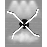 Hegza Lighting Polpo Plafonyer Siyah 6500K Beyaz Işık Modern Led Avize