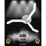 Hegza Lighting Trebol (Gri Kasa, Beyaz Işık) Ledli Modern Plafonyer LED Avize Salon Mutfak Oturma Odası Antre Hol Çocuk Odası LED