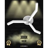 Hegza Lighting Trebol (Gri Kasa, Sarı Işık) Ledli Modern Plafonyer LED Avize Salon Mutfak Oturma Odası Antre Hol Çocuk Odası LED