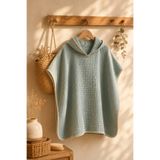 Heianmono Kids 4 Kat Çoban Dikişli Müslin Bebek / Çocuk Pançosu - Mint Yeşili