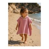 Heianmono Kids 4 Kat Çoban Dikişli Müslin Bebek / Çocuk Pançosu - Pembe