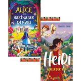 Heidi Alplerdeki Kız / Alice ve Harikalar Diyarı (2 Kitap) - ue9