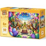 Heidi Oyuncak Art Çocuk Dinazor Partisi 50 Parça Puzzle 35318