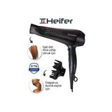 Heifer 2200W Profesyonel Saç Kurutma Makinesi - Siyah