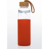 Heifer 550 ml Turuncu Cam Matara Hafif ve Sızdırmaz Tasarım ile Spor ve Outdoor Kullanım İçin Uygun