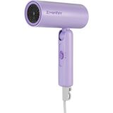 Heifer Mini Saç Kurutma Makinesi 800-1000W | 2 Kademeli Isı | Seyahat Tipi | Hafif & Kompakt - Lila