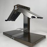 Heıheızı Raclette Peynir Eritici - 1000W, Ayarlanabilir Isıtma Yüksekliği Ve Açısına Sahip Yarım Yuvarlak Elektrikli Paslanmaz Çelik Ticari Isıtıcı, Raclette Izgara İçin Çok Fonksiyonlu Peynir Eritici