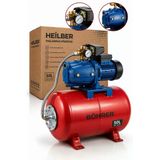Heilber Ba0115367 Jet750 Ah Otomatik Basınç Kontrollü Elektrikli Hidrofor Su Pompası – 50 L Yatay Paslanmaz