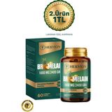 HEILVION Bromelain 1000 Mg 2400 Gdu (Bromelain, Yeşil Çay, Krom) Içeren Takviye Edici Gıda 60 Tablet - --