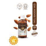 HEILVION Tatlı Badem Yağı %100 Saf ve Doğal Soğuk Sıkım Kaş & Kirpik Bakımı,E Vitamini Saç Dökülmesi Önleyici