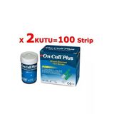 HeiN On Call Plus Ölçüm Çubuğu Test Strip 100 Adet, (50 Adet X 2 Kutu) Palo Santo