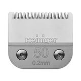 Heiniger Saphir #50 Yedek Tıraş Bıçağı, 0.2 mm, Profesyonel Kedi ve Köpek Tıraş Makinesi Ucu, Çelik