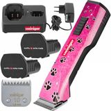 Heiniger Saphir Pink Pembe Renk Kablosuz Kedi Köpek Tıraş Makinesi - Yedek Bataryalı