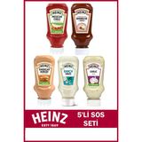 Heinz 5'li Sos Paketi (Ranch, Amerikan Burger, Barbekü, Sarımsak, Mexican Chilli) - 1 Adet