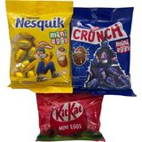 Heinz Crunch Mini Eggs 148G + Nesquik Mini Eggs 148G + Kitkat Mini Eggs 80G