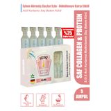Heinz GLOS Collagen ve Protein Serum Yıpranmış Saçlar Için Şok Bakım & Saç Vitamini 5li Ampul