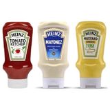 Heinz Ketçap 460 gr Heinz Mayonez 395 gr Heinz Hardal 445 gr - 1,3 kg