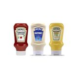 Heinz Ketçap 460 gr + Mayonez 395 gr + Hardal 445 gr, 3'lü Set