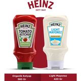 Heinz Organik Ketçap 580 gr ve Light Mayonez 420 gr Ikili Set - 1 kg