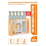 Heinz PROTEİN Collagen ve Protein Serum Yıpranmış Saçlar Için Şok Bakım & Saç Vitamini 5li Ampul