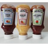 Heinz Üçlü Gurme Sos Paketi (Barbekü Sos 250 gr + Amerikan Burger 230 gr + Hot Chilli Sos 245 gr )