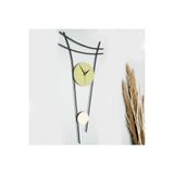 Heit Metal Dekoratif Duvar Saati, 73-34 Cm
