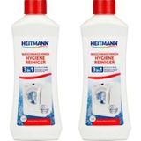 Heitmann Çamaşır Makinası Hijyen Sağlayıcı, Kireç Çözücüsü ve Koku Gidericisi 3'ü 1 Arada 250 ml x 2 adet - 500 ml
