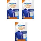 Heitmann Oxiwash Sport, Spor Ve Fonksiyonel Kıyafetler Için Leke Çıkarıcı Hijyen Sağlayıcı Toz 50 G x 3 Adet