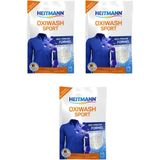 Heitmann OxiWash Sport, Spor ve Fonksiyonel Kıyafetler için Leke Çıkarıcı Hijyen Sağlayıcı Toz 50 gr 3'lü paket - 150 gr