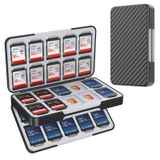 HEIYING Hafıza SD Kartı ve Micro SD Kart için SD Kart Tutucu, Taşınabilir SD SDHC SDXC Micro SD Kart Tutucu Kılıf, 40 SD Kart Yuvası ve 40 Micro SD Kart Yuvası.