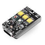 HeiyRC Mini Drone Strobe Işık - Süper Parlak LED'ler için DJI Hava 3S/Neo/Mini 4K/Avata 2/Mini 3 Pro/Mini 4 Pro/2S/Mavic 3/Mavic Mini 2/SE Drone Gece Uçuş Çarpışma Karşıtı LED Lamba Aksesuarı